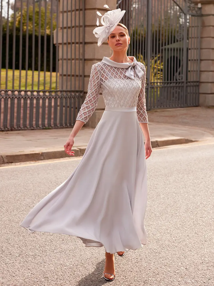 [9330141000177] VESTIDO ROSE PERLAS