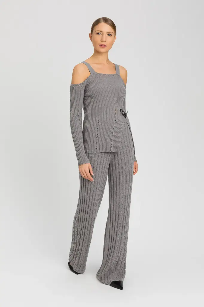 [9430026001583] JERSEY FUMO TWINSET