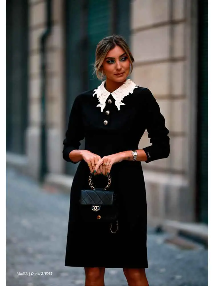 [9330040000290] VESTIDO BOTÓN JOYA