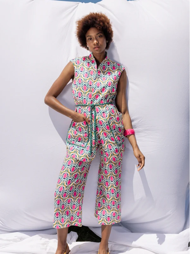  CHALECO ESTAMPADO RETRO