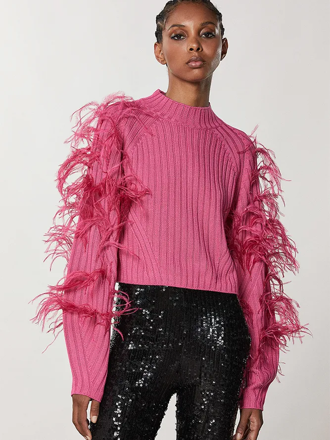  JERSEY PLUMAS PATRIZIA PEPE (L)