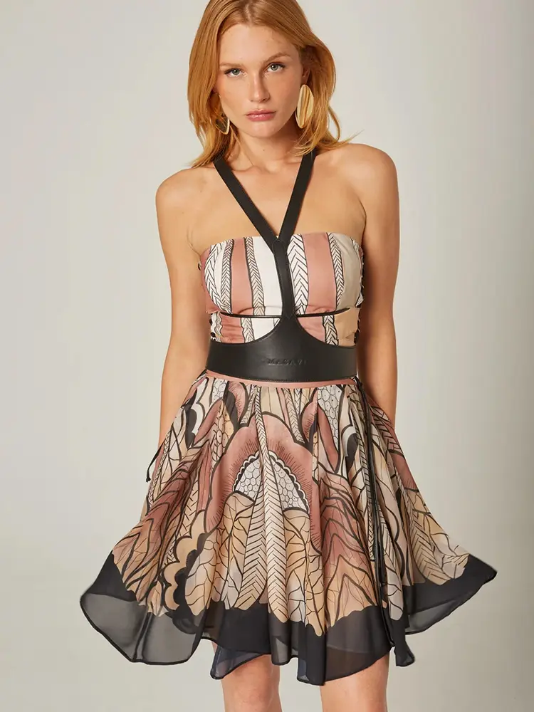  VESTIDO CORTO CUT OUT