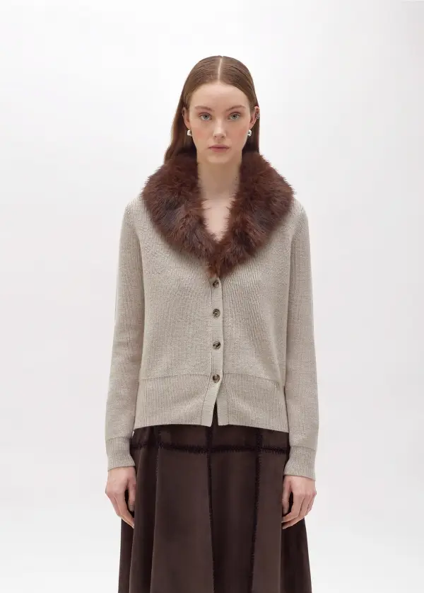 CARDIGAN COST (NEGRO, L)