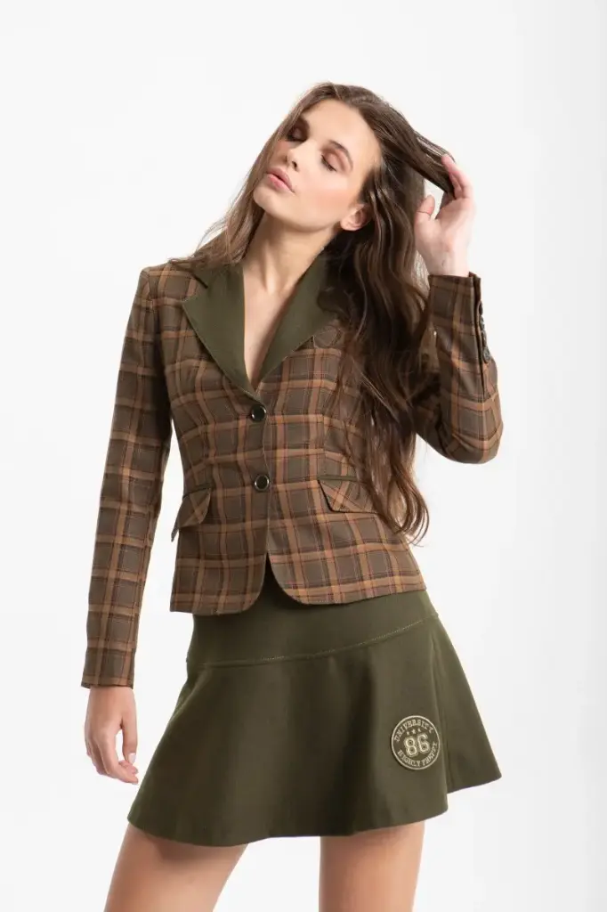 BLAZER CUADRO VERDE (L)