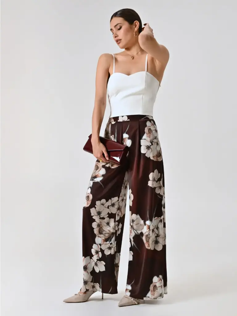 [9530034001503] PANTALON FLORES BOR (L)