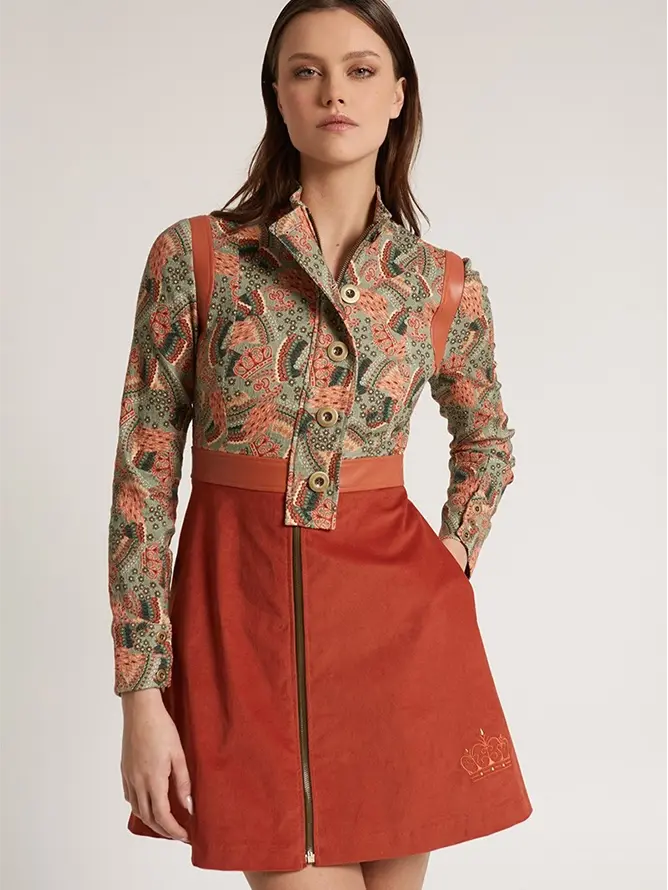 VESTIDO EST COMBINADO (L)