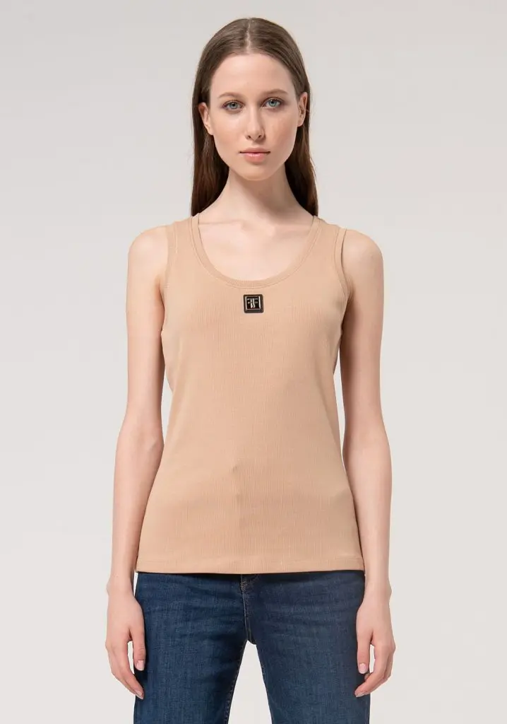 TOP BASICO FRACOMINA (NEGRO)