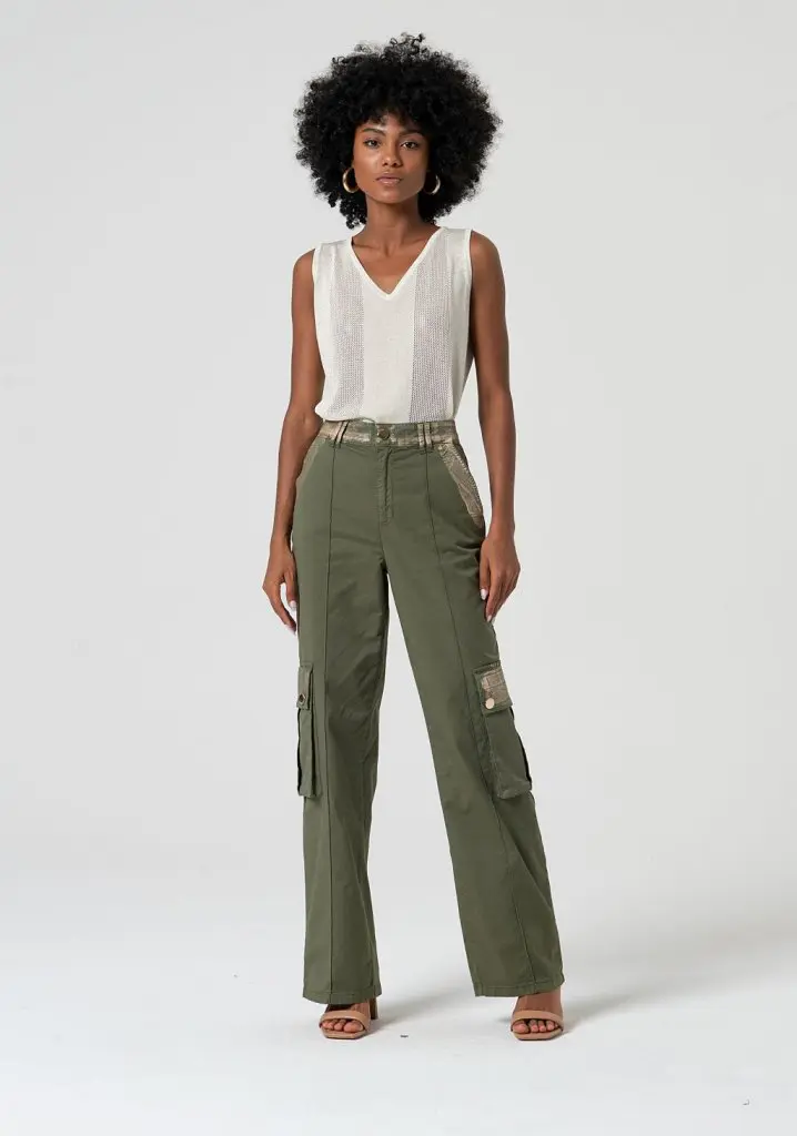 PANTALON CARGO MILITARY (42IT)
