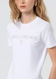 CAMISETA FRACOMINA (NEGRO, L)