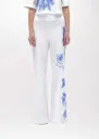 PANTALON DOBLE FLOR