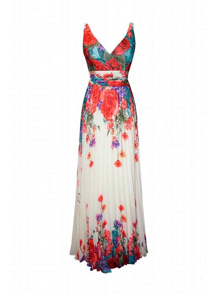 [9330141000070]  VESTIDO V FLORES (40)
