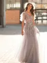 VESTIDO TUL ROSA
