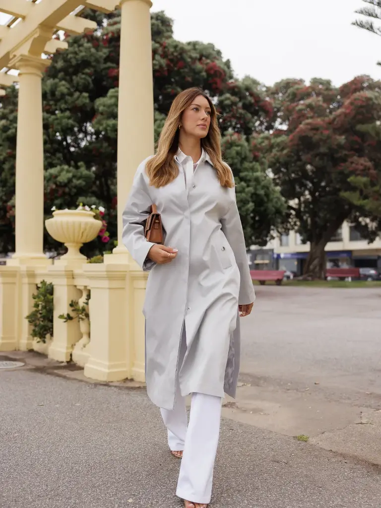 GABARDINA LARGA SCRIPTA (S)