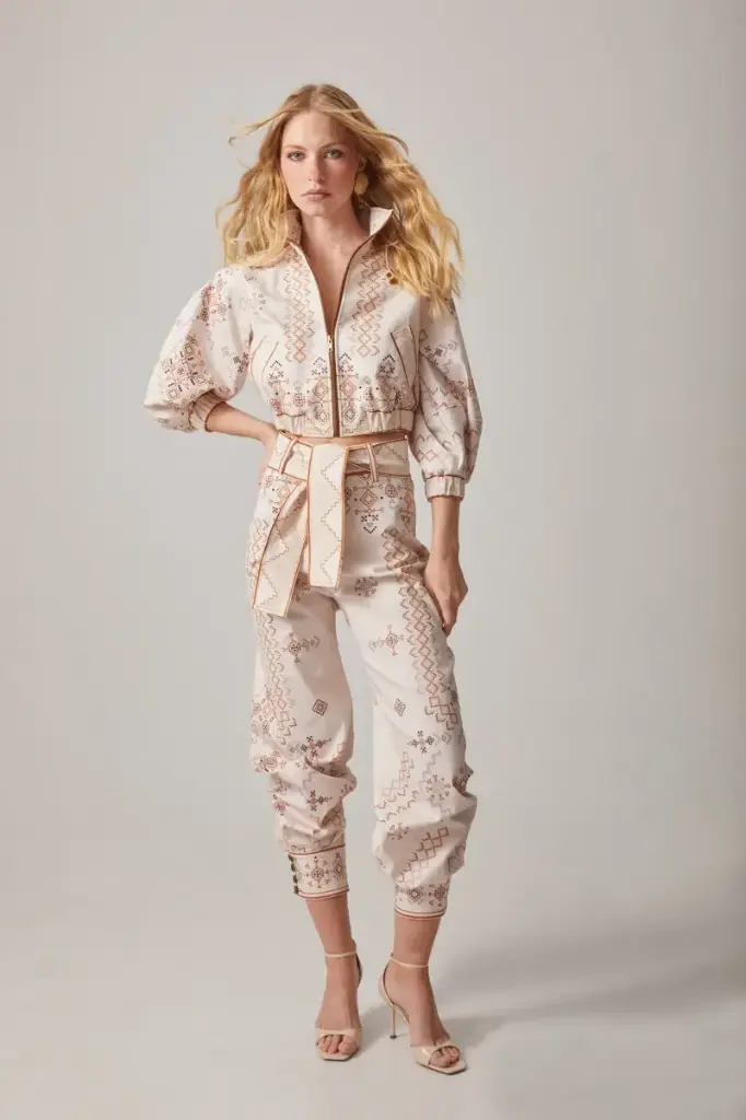 PANTALON PUNO PUNTO CRUZ